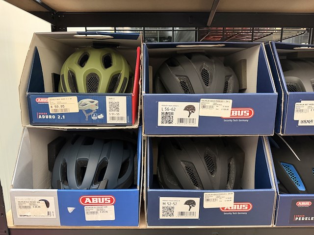 6x fietshelm abus - afbeelding 3 van  9