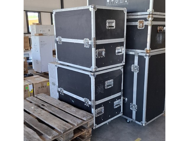 6x flightcase - afbeelding 3 van  8