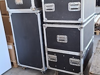 6x flightcase - afbeelding 8 van  8