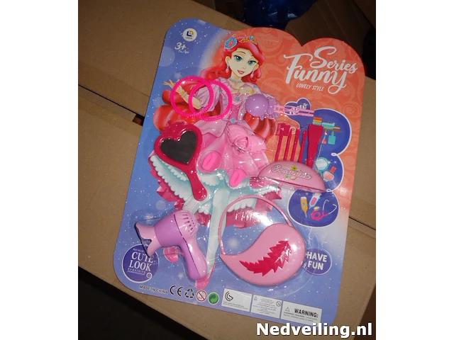 6x funny serie speelset voor meisjes - afbeelding 1 van  3