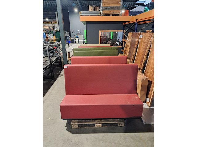6x gekleurde bank - afbeelding 1 van  8