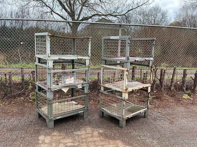 (6x) gitterbox - 80x60x42 cm - afbeelding 1 van  7