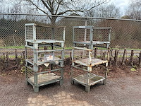 (6x) gitterbox - 80x60x42 cm - afbeelding 1 van  7
