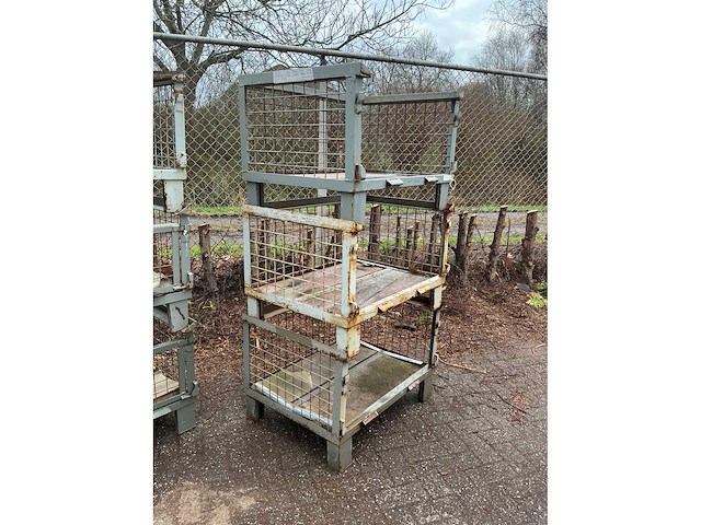 (6x) gitterbox - 80x60x42 cm - afbeelding 4 van  7