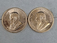 6x gouden munt, south africa, krugerrand, 1981 - afbeelding 3 van  7