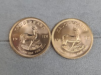 6x gouden munt, south africa, krugerrand, 1982 - afbeelding 3 van  7