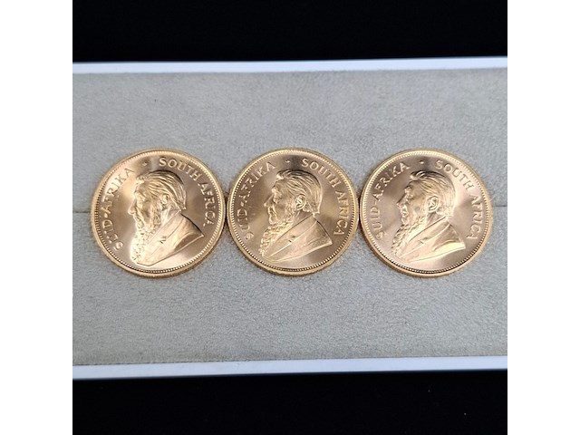 6x gouden munt, south africa, krugerrand, 1982 - afbeelding 7 van  7
