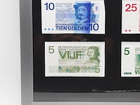 6x guldenbiljet in lijst - afbeelding 3 van  5