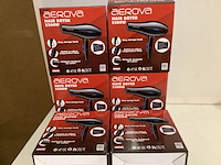6x haarfohn aerova, zwart - afbeelding 1 van  3