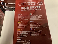 6x haarfohn aerova, zwart - afbeelding 3 van  3