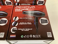 6x haarfohn aerova, zwart - afbeelding 2 van  3