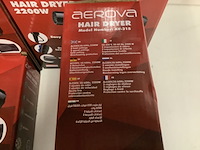 6x haarfohn aerova, zwart - afbeelding 3 van  3