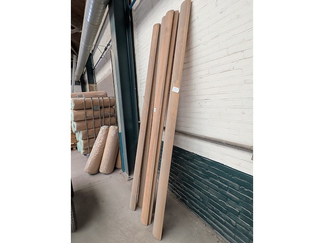 6x halfrond houtwerk - afbeelding 2 van  7