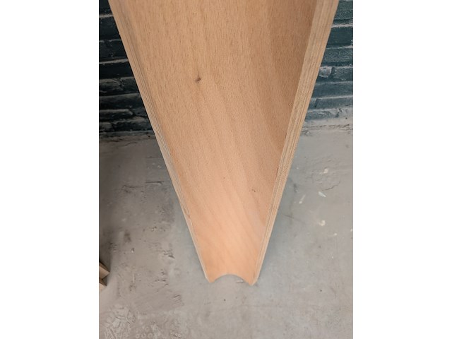 6x halfrond houtwerk - afbeelding 6 van  7