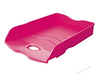 6x han brievenbakjes stapelbaar kleur roze & blauw mix - afbeelding 2 van  5