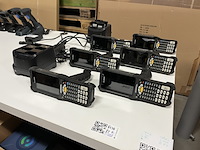 6x handheld computer, 10x accu, 2x acculader zebra, mc930b