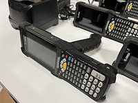 6x handheld computer, 10x accu, 2x acculader zebra, mc930b - afbeelding 2 van  7