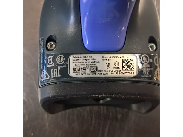 6x handheld scanner, datalogic, quickscan qd2131 - afbeelding 4 van  12