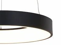 6x hanglamp rond 48cm, steinhauer, ringlede 2695zw, zwart, 2027 - afbeelding 4 van  5