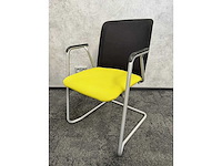 6x haworth - nestelbare vergaderstoel - lime - afbeelding 4 van  10