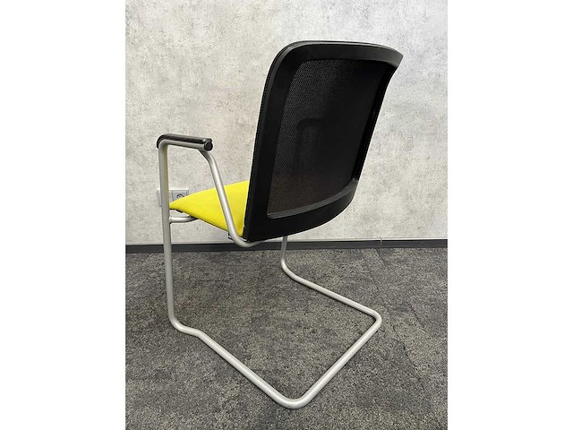 6x haworth - nestelbare vergaderstoel - lime - afbeelding 8 van  10