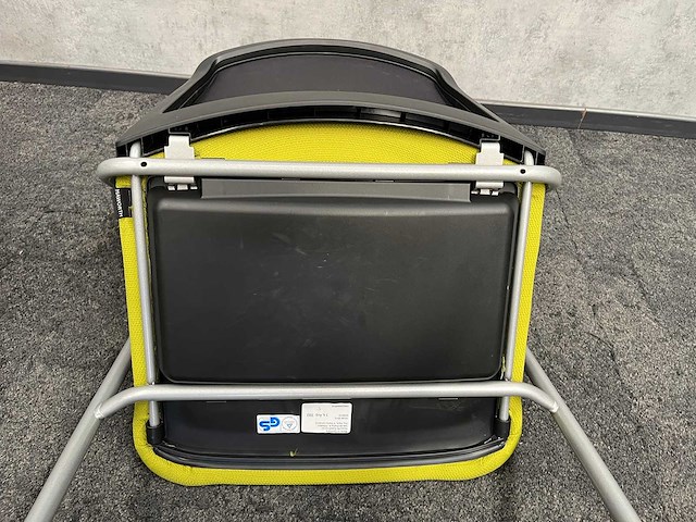 6x haworth - nestelbare vergaderstoel - lime - afbeelding 9 van  10