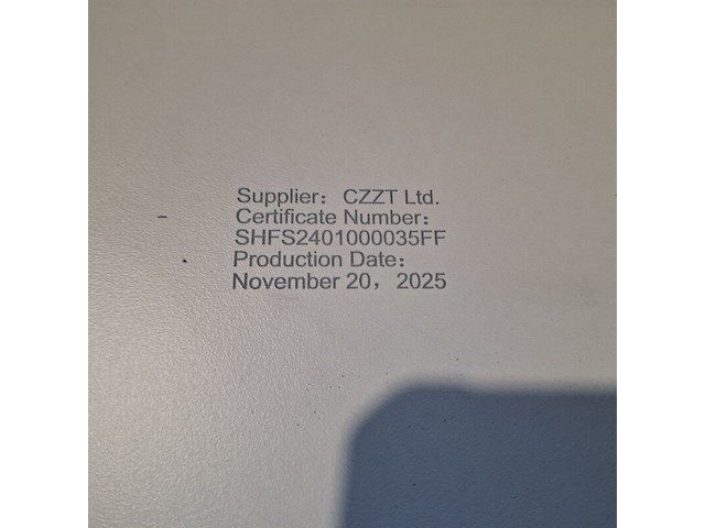 6x hdpl plaat, licht grijs - afbeelding 3 van  5