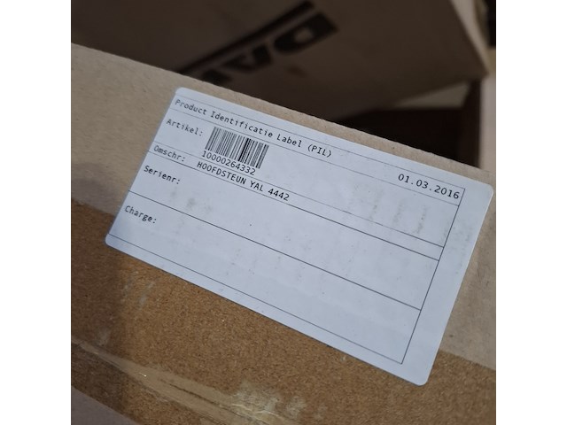 6x hoofdsteun, daf, 1385333 / a120405-1025 - afbeelding 7 van  7