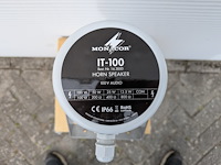 6x hoornluidspreker, monacor, it-100 - afbeelding 5 van  7