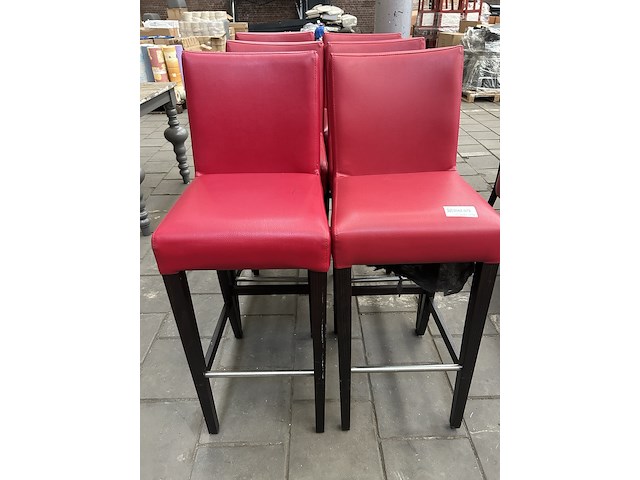 6x horeca barkruk - afbeelding 1 van  4