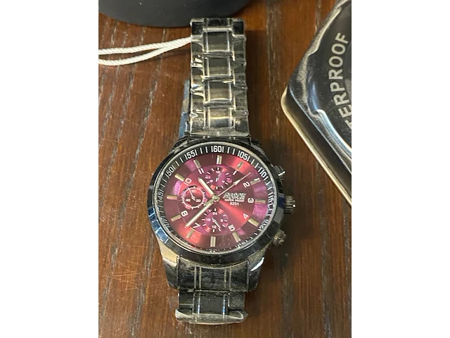 6x horloges diverse uitvoeringen - afbeelding 9 van  12