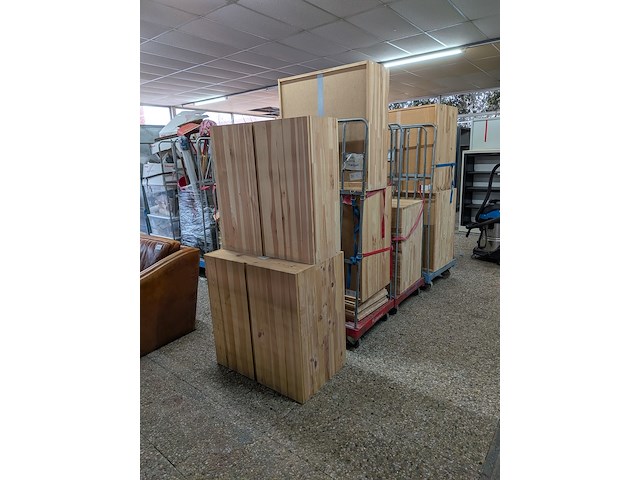 6x houten kast - afbeelding 1 van  10