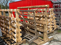 6x houten kozijn-/glasbokken - afbeelding 1 van  8