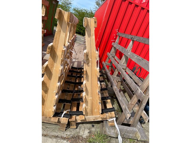 6x houten kozijn-/glasbokken - afbeelding 4 van  8