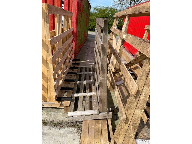 6x houten kozijn-/glasbokken - afbeelding 6 van  8