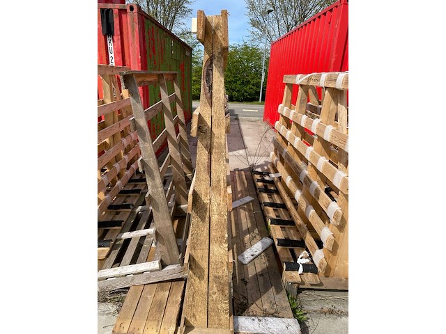 6x houten kozijn-/glasbokken - afbeelding 8 van  8