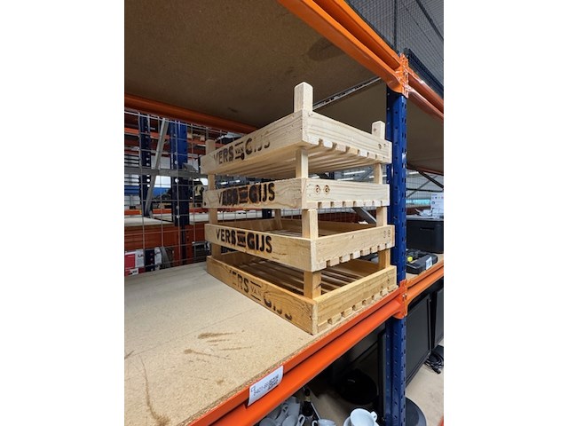6x houten krat - afbeelding 4 van  5