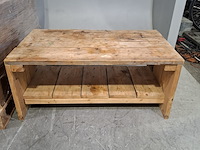 6x houten tafel - afbeelding 3 van  8