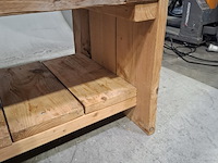 6x houten tafel - afbeelding 4 van  8