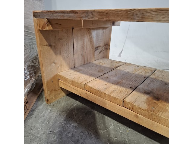 6x houten tafel - afbeelding 7 van  8