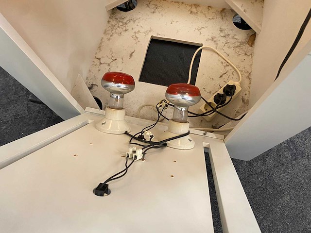 6x houten zuil met verlichting - afbeelding 7 van  16