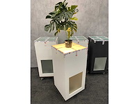 6x houten zuil met verlichting - afbeelding 10 van  16