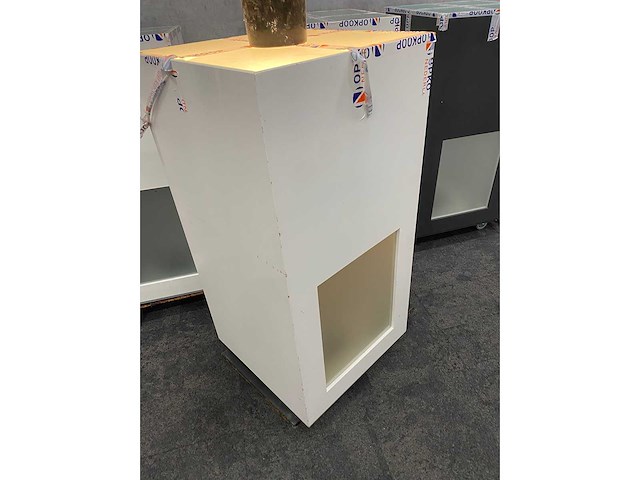 6x houten zuil met verlichting - afbeelding 14 van  16