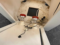 6x houten zuil met verlichting - afbeelding 7 van  16