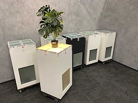 6x houten zuil met verlichting - afbeelding 9 van  16