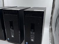 6x hp prodesk desktops - 1x werkend win 11 + 5x voor opbouw, zwart, 2015-2019 - afbeelding 12 van  13