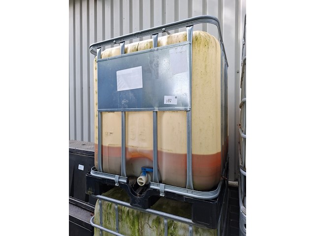 6x ibc container deels met inhoud - afbeelding 2 van  12