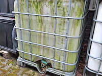 6x ibc container deels met inhoud - afbeelding 3 van  12