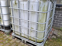 6x ibc container deels met inhoud - afbeelding 6 van  12