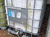 6x ibc container deels met inhoud - afbeelding 9 van  12